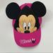 Disney Accessories | Disney Minnie Mouse Ears Toddler Hat Disney-Park | Color: Black/Pink | Size: Osg