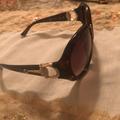 Gucci Accessories | Gucci Tortoise Shell Sunglasses With Swarovski | Color: Tan | Size: Os