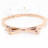 Kate Spade Jewelry | Kate Spade Love Notes Bow Rose Gold Bracelet | Color: Gold | Size: Os