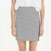 Madewell Skirts | Madewell | Eventide Zipnautical Striped Mini Skirt | Color: Black/White | Size: S