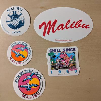 Brandy Melville Other | Brandy Melville Malibu Stickers | Color: Blue/Red | Size: Os