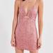 Urban Outfitters Dresses | Line + Dot Lace Bodycon Dress | Color: Pink | Size: Xs