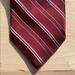 Michael Kors Accessories | Micheal Kors Designer Red Striped Silk Tie | Color: Red | Size: Os