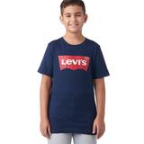 Levi's Shirts & Tops | Levis Boys Batwing Tee (Navy) | S (8-10 Yrs) Nwt | Color: Blue/Red | Size: 8-10 Yrs (Size S)
