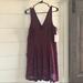 Free People Dresses | Free People Berry Lace Keyhole Dress | Color: Purple | Size: M