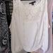 American Eagle Outfitters Tops | American Eagle Crop Tank | Color: Cream | Size: M