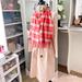 Burberry Accessories | Classic Vintage Check Cashmere Scarf| Burberry | Color: Red/White | Size: Os