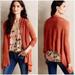 Anthropologie Sweaters | Anthropologie Moth Burnt Orange Wrap | Color: Orange/Red | Size: M