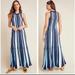 Anthropologie Dresses | Anthropologie Maeve Lisanne Sweater Maxi Dress | Color: Blue/White | Size: S