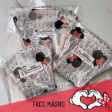 Disney Accessories | Disney Minnie Mouse Face Masks Adult Medium | Color: Black/White | Size: Various