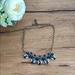 J. Crew Jewelry | J. Crew Navy, Blue, And Gold Statement Necklace | Color: Blue/Gold | Size: Os