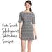 Kate Spade Dresses | Kate Spade Shift Dress Size 10 | Color: Black/White | Size: 10