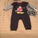 Disney One Pieces | Disney Baby Micky Mouse Valentine One Piece | Color: Black | Size: 6-9mb