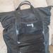 Gucci Bags | Gucci Large Black Tote With Leather Trim Authentic | Color: Black/Silver | Size: Ex-Large