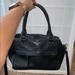 Kate Spade Bags | Kate Spade Black Leather Bag With Cross Body Strap | Color: Black | Size: Os