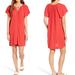 Madewell Dresses | Madewell Red Lace-Up Flutter Dress | Color: Red | Size: Xs