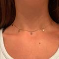 Brandy Melville Jewelry | Brandy Star Necklace | Color: Gold | Size: Os