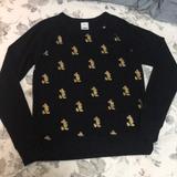 Disney Sweaters | Disney Mickey Mouse Sweater | Color: Black | Size: Xs