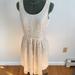 J. Crew Dresses | J. Crew Lace Underlay Sleeveless Mini Dress | Color: Cream | Size: 4