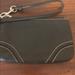 Coach Bags | Coach Leather Wristlet | Color: Black | Size: Os