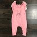 Jessica Simpson One Pieces | Jessica Simpson Pink Bunny One Piece 3-6m | Color: Pink | Size: 3-6mb