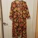 Lularoe Jackets & Coats | Lularoe Medium Floral Shirley | Color: Red/Yellow | Size: M