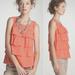 J. Crew Tops | J. Crew Silk Tiered Top | Color: Red | Size: 2