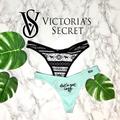 Pink Victoria's Secret Intimates & Sleepwear | Nwot Victoria’s Secret Underwear | Color: Black/Green | Size: S