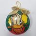 Disney Holiday | Disney Donald Duck Decoupage Xmas Ornament Holiday | Color: Blue/Gold | Size: Os