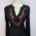 Jessica Simpson Dresses | Jessica Simpson Embroidered Shirt Dress | Color: Black | Size: M