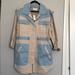 Anthropologie Jackets & Coats | Anthropologie Jacket Medium Nwt | Color: Blue/Cream | Size: M