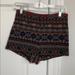 Urban Outfitters Shorts | Ecote Urban Outfitters Tapestry Shorts | Color: Black/Red | Size: 0