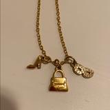 Coach Jewelry | Coach “Gold” Necklace | Color: Gold | Size: Os