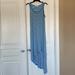 Michael Kors Dresses | Michael Kors Assymetrical Hem Dress | Color: Blue/White | Size: L