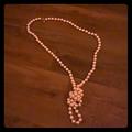 Victoria's Secret Jewelry | Faux Pink Pearl Necklace | Color: Pink | Size: Os