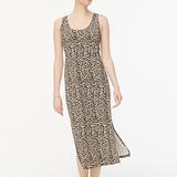 J. Crew Dresses | Jcrew Tank Midi Dress | Color: Black/Cream | Size: Xs