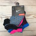 Nike Accessories | 3 Pairs Nike No Show Socks | Color: Black/Gray | Size: S