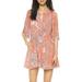 Free People Dresses | Free People Love Birds Mini Dress In Clementine-M | Color: Brown/Orange | Size: M