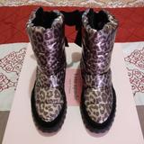 Kate Spade Shoes | Kate Spade Frosty Boots | Color: Black/Gold | Size: 7