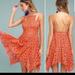 Free People Dresses | Nwt! Lace A-Line Open Back Boho Summer Dress | Color: Orange/Red | Size: 12