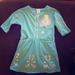 Disney Shirts & Tops | Disney Frozen Elsa Blue Tunic Top Size 5/6 | Color: Blue | Size: 5/6