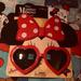 Disney Accessories | Minnie Mouse Sunglasses | Color: Red | Size: Osg