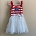 Disney Dresses | B2gofree Disney Toddler Girls Dress Sz 2t | Color: Red/White | Size: 2tg