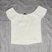 Brandy Melville Tops | Brandy Melville White Off The Shoulder Top | Color: White | Size: One Size