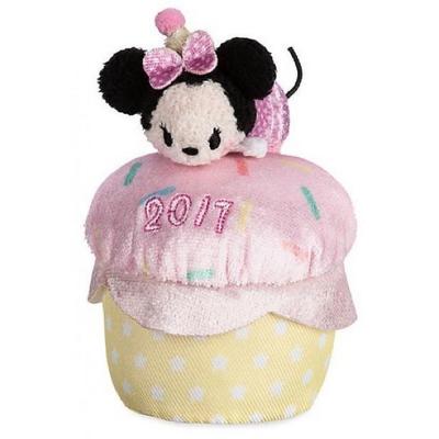 Disney Toys | Disney Pink Minnie Mouse Tsum Tsum Vanilla Cake Scented 2017 Birthday Cupcake | Color: Pink/Yellow | Size: Mini