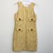 Michael Kors Dresses | New Micheal Kors Yellow Saffron Tweed Dress Dg | Color: Yellow | Size: 8