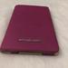 Michael Kors Accessories | Michael Kors Leather Ipad Mini Case In Purple | Color: Purple | Size: Os