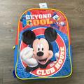 Disney Accessories | New Disney Mickey Mouse Backpack | Color: Blue/Red | Size: Osbb
