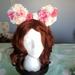 Disney Accessories | Disney Minnie Mouse Ears Headband | Color: Pink/White | Size: Os