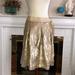 J. Crew Skirts | J Crew Gold Sequin Skirt Sz Small | Color: Gold | Size: S